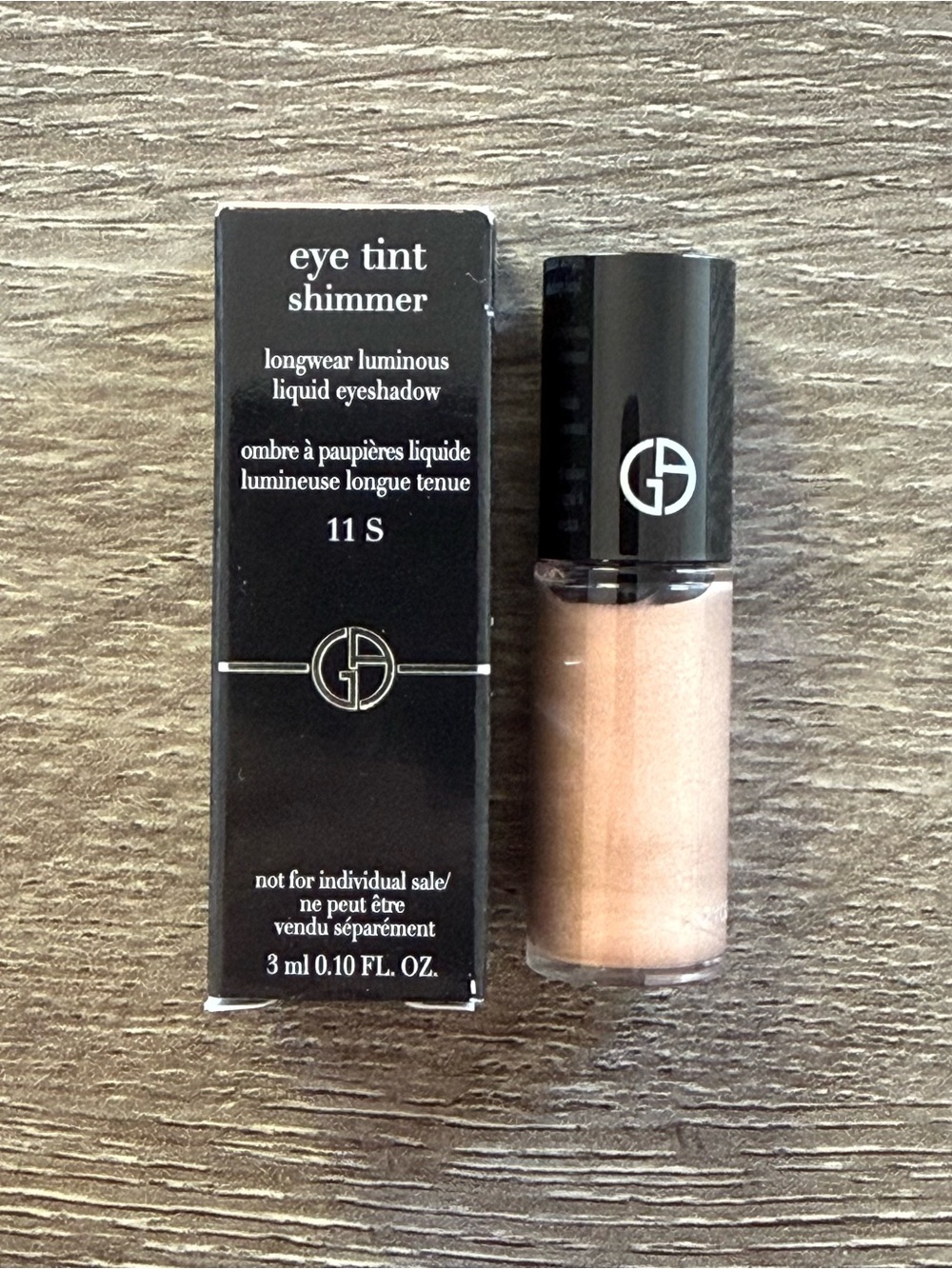 Giorgio Armani Eye Tint Shimmer Liquid Eyeshadow 3ml - 11S Bronze